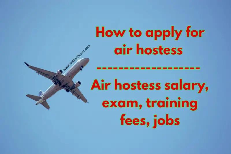 How to apply for air hostess